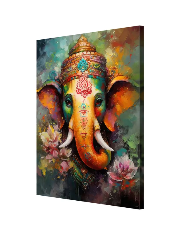 Colorful_Ganesha_Canvas_Painting_-_Vibrant_Spiritual_Wall_Art_For_Home_And_Temple_Decor