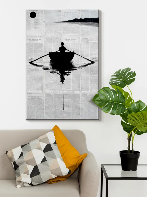 Minimalist_Black_And_White_Boat_Canvas_Art_-_Contemporary_Wall_Decor_For_Modern_Interiors