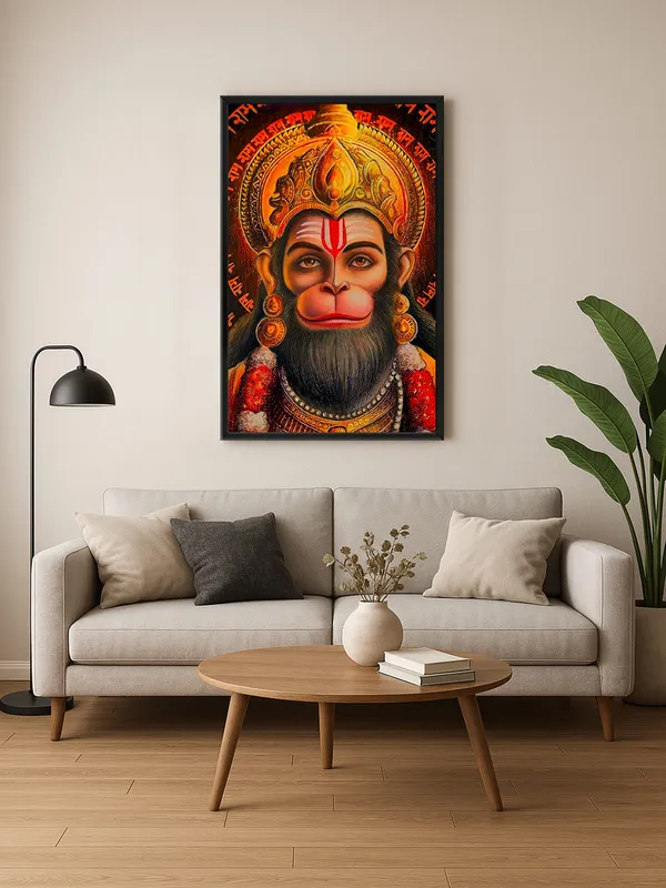 Box_Fiber_Frame_Lord_Hanuman_Portrait_Canvas_Art_In_Rich_Colors_-_Spiritual_Wall_Decor_For_Devotional_Spaces