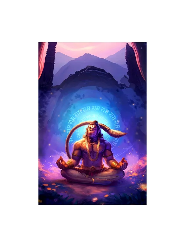 Hanuman_Meditation_Canvas_Painting_In_Vibrant_Colors_-_Spiritual_Wall_Art_For_Meditation_Spaces