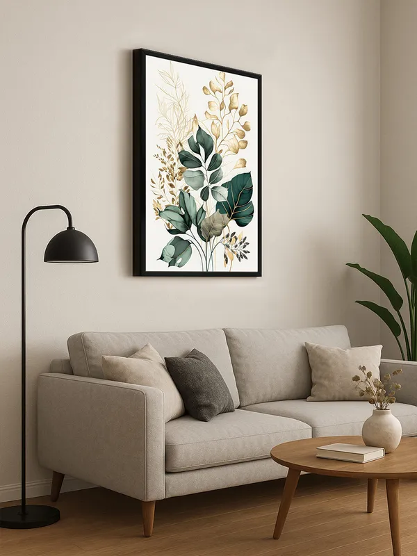 Box_Fiber_Frame_Minimalist_Green_And_Gold_Leaf_Canvas_Art_-_Elegant_Wall_Decor_For_Contemporary_Interiors