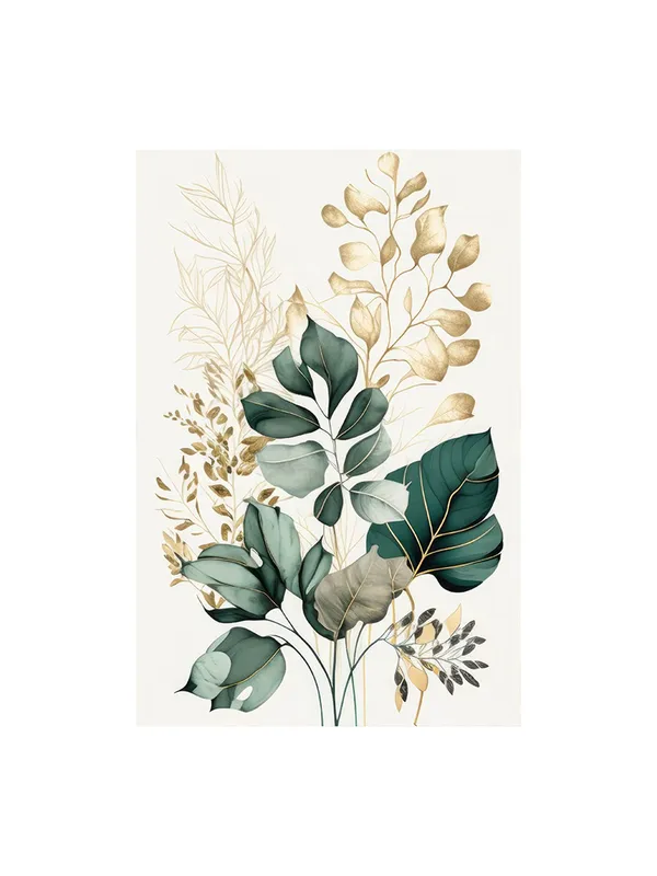 Minimalist_Green_And_Gold_Leaf_Canvas_Art_-_Elegant_Wall_Decor_For_Contemporary_Interiors