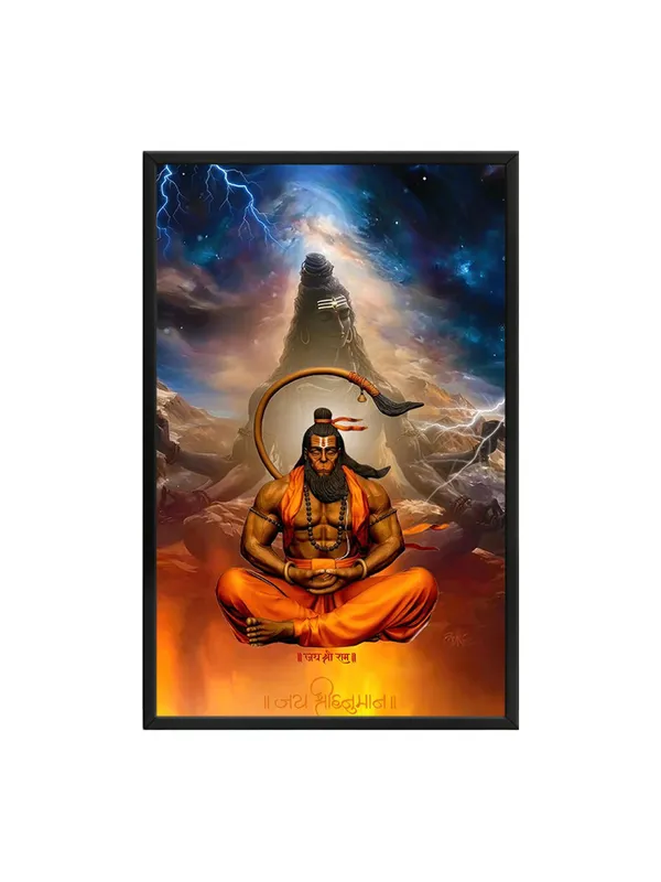Box_Fiber_Frame_Hanuman_Meditative_Canvas_Art_-_Spiritual_Wall_Decor_For_Devotional_Spaces