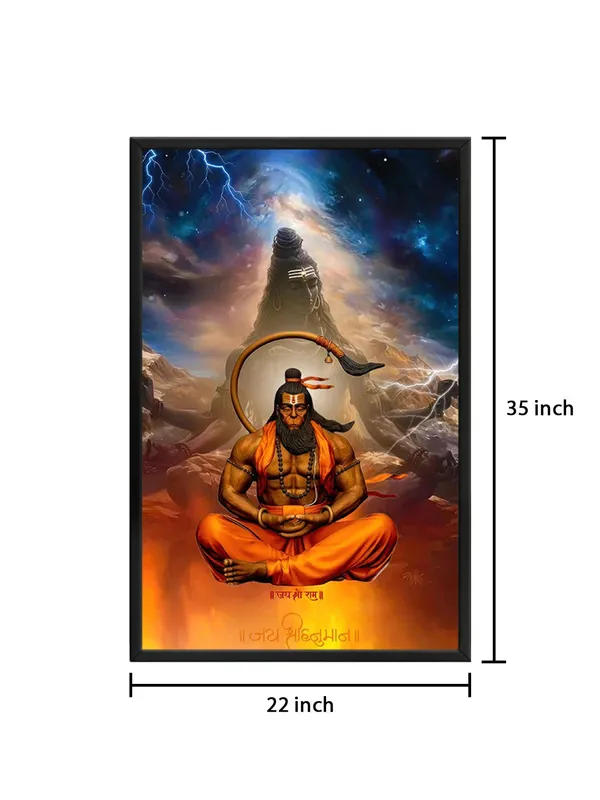Box_Fiber_Frame_Hanuman_Meditative_Canvas_Art_-_Spiritual_Wall_Decor_For_Devotional_Spaces