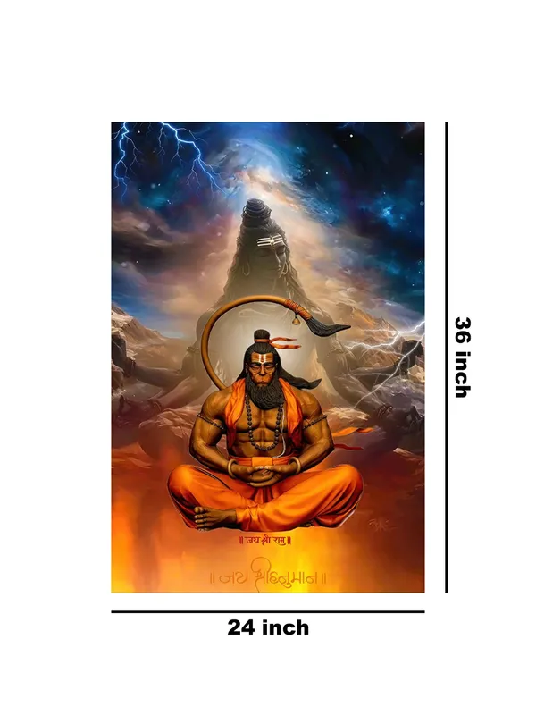 Hanuman_Meditative_Canvas_Art_-_Spiritual_Wall_Decor_For_Devotional_Spaces