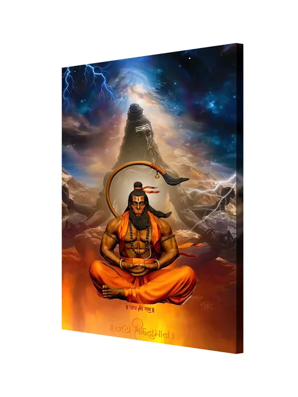 Hanuman_Meditative_Canvas_Art_-_Spiritual_Wall_Decor_For_Devotional_Spaces