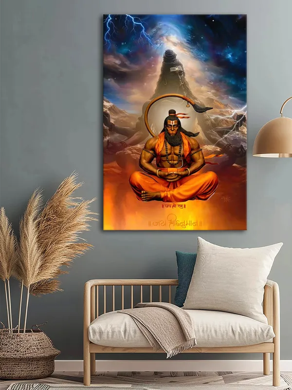 Hanuman_Meditative_Canvas_Art_-_Spiritual_Wall_Decor_For_Devotional_Spaces