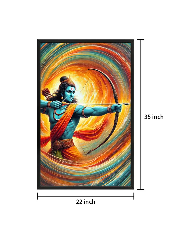Box_Fiber_Frame_Lord_Rama_In_Action_Canvas_Art_-_Dynamic_Spiritual_Wall_Decor_For_Devotional_Spaces