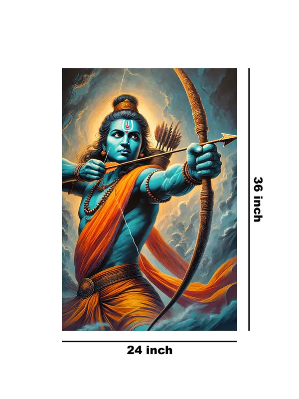 Lord_Rama_With_Bow_Canvas_Art_-_Powerful_Spiritual_Wall_Decor_For_Sacred_Spaces