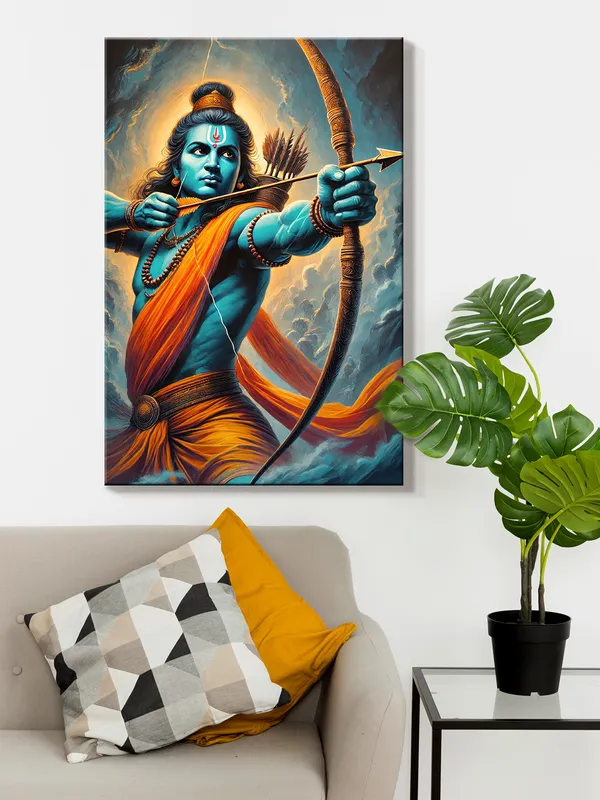 Lord_Rama_With_Bow_Canvas_Art_-_Powerful_Spiritual_Wall_Decor_For_Sacred_Spaces