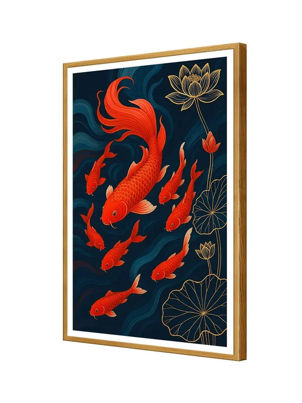 Red_Koi_Family_With_Lotus_|_24X36_Box_Fiber_Canvas_Painting_|_Symbolic_Family_and_Harmony_Wall_Art_for_Home_and_Office_GOF24360875