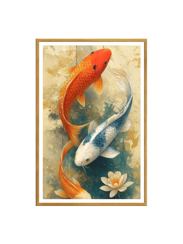 Yin_Yang_Red_and_Blue_Koi_Fish_Box_Fiber_Canvas_Painting_-_24X36_Inch_Framed_Wall_Art_|_Japanese_Style_Zen_Decor_|_Spiritual_Art_for_Harmony_GOF24360883