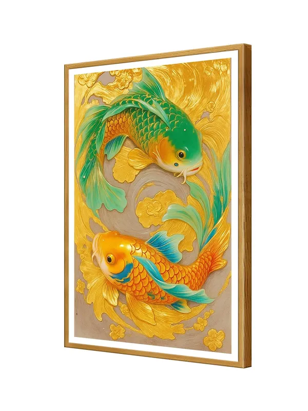 Box_Fiber_Canvas_Painting_Frame_-_Vibrant_Golden_&_Green_Koi_Fish_24x36_|_Feng_Shui_Inspired_Wall_Art_GOF24360848