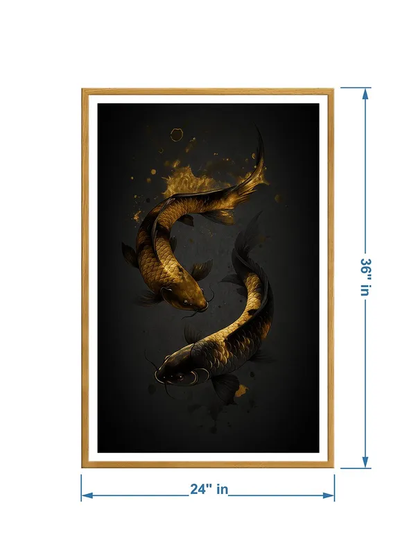 Yin_Yang_Black_Gold_Koi_Fish_Box_Fiber_Canvas_Painting_Frame_24X36_-_Zen_Feng_Shui_Wall_Art_Decor_GOF24360880