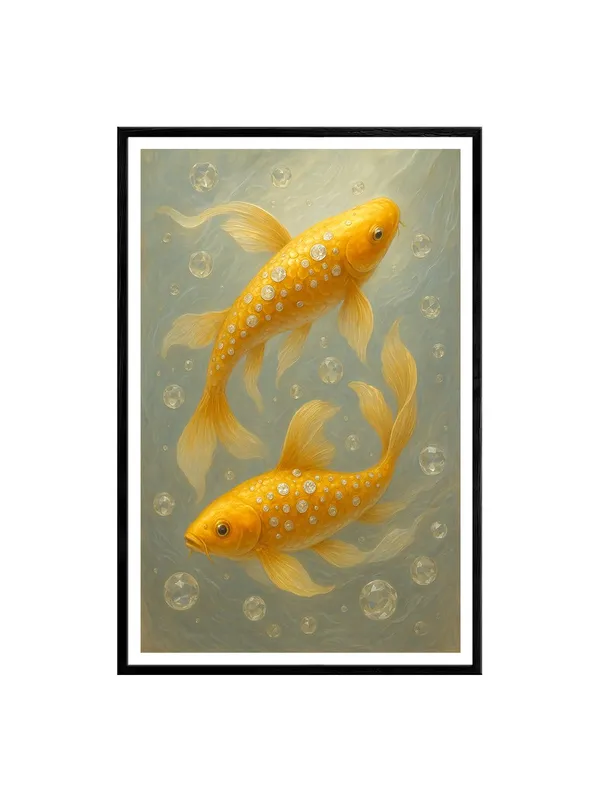 Box_Fiber_Canvas_Painting_Frame_-_Dual_Golden_Jewel_Koi_Fish_Canvas_Wall_Art_24x36_|_Shimmering_Feng_Shui_Decor_BLF24360852