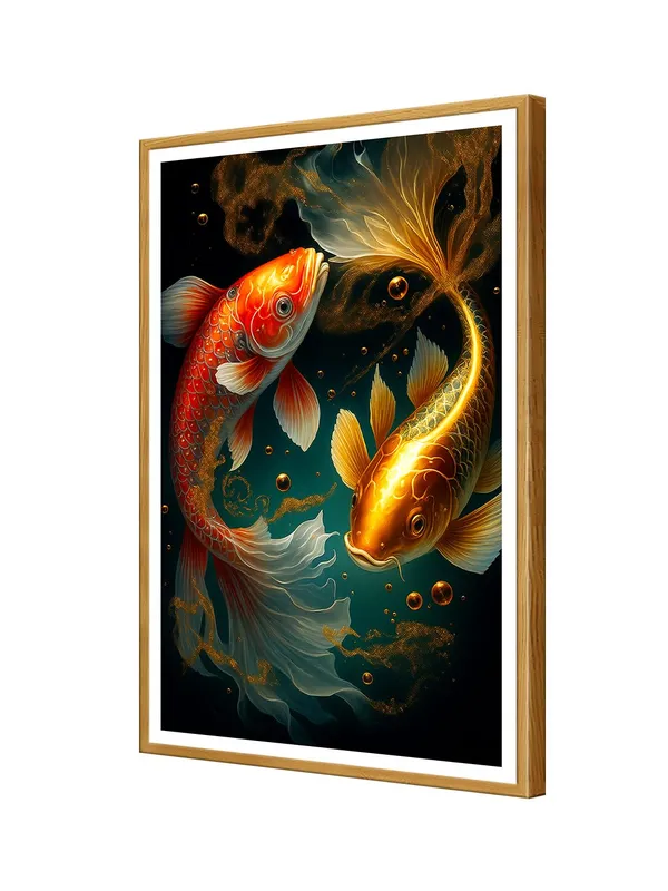 Red_&_Gold_Twin_Koi_Fish_Canvas_-_24x36_Box_Fiber_Frame_|_Underwater_Bubble_Motion_Art_|_Feng_Shui_Prosperity_Decor_|_Zen_Flow_Design_GOF24360916