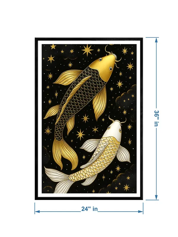 Celestial_Gold_&_White_Koi_Fish_Canvas_-_24x36_Box_Fiber_Frame_|_Starry_Night_Zen_Decor_|_Yin_Yang_Fish_Art_|_Spiritual_Wall_Piece_BLF24360912