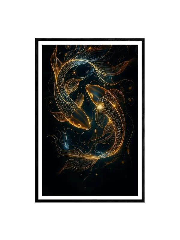 Neon_Koi_Fish_Yin_Yang_Canvas_-_24x36_Box_Fiber_Painting_Frame_|_Ethereal_Gold_Line_Art_|_Modern_Zen_Wall_Decor_|_Balance_&_Tranquility_BLF24360903