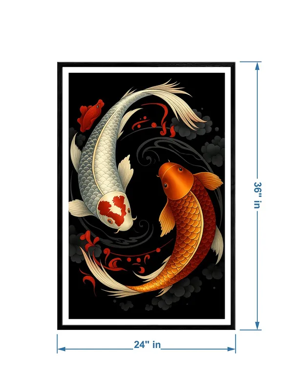 Koi_Fish_Yin_Yang_Harmony_Box_Fiber_Canvas_Painting_Frame_-_24x36_Inch_|_Feng_Shui_Wall_Art_for_Home,_Office,_Bedroom_&_Hotel_BLF24360896