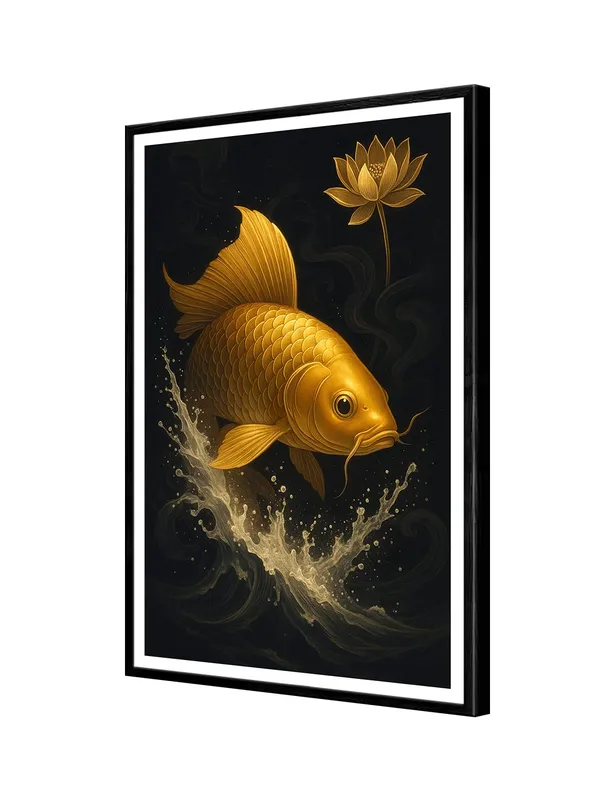 Gold_Koi_Fish_with_Lotus_Box_Fiber_Canvas_Painting_Frame_-_24x36_Inch_|_Zen_Style_Wall_Art_for_Meditation_&_Decor_BLF24360898