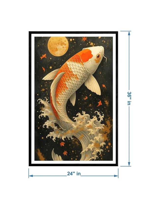 Moonlight_Leap_Koi_Fish_Box_Fiber_Canvas_Painting_Frame_24X36_-_Japanese_Style_Wall_Art_Decor_for_Home_and_Office_BLF24360877