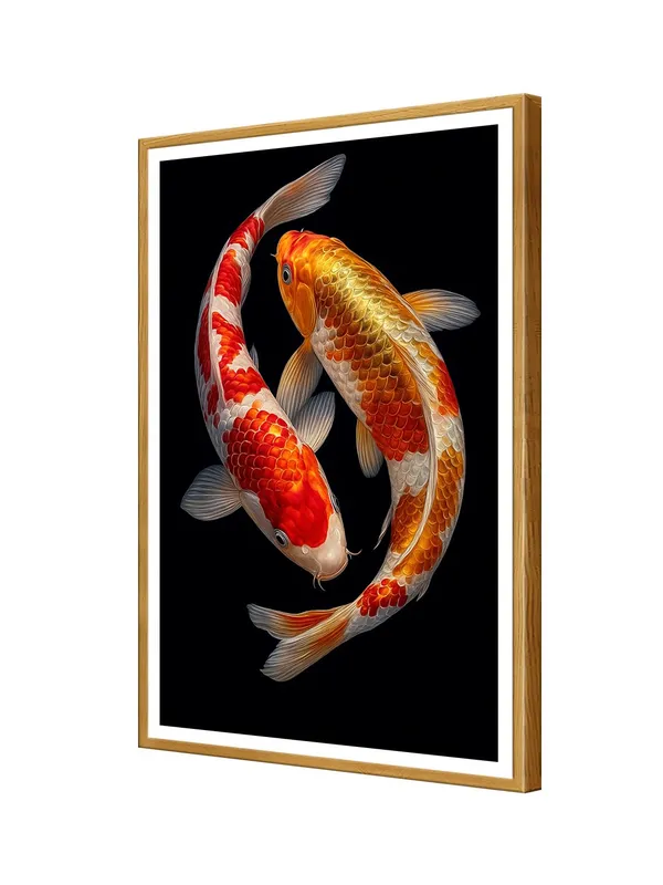Realistic_Dual_Koi_Fish_Canvas_-_24x36_Box_Fiber_Frame_|_Gold_&_Red_High_Detail_Wall_Art_|_Black_Background_Modern_Decor_GOF24360918