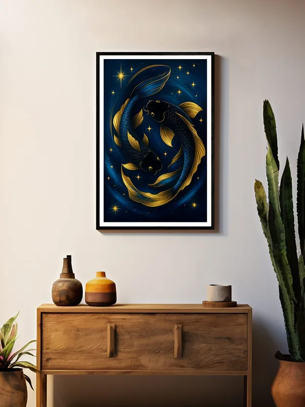 Celestial_Blue-Gold_Yin_Yang_Koi_Fish_Box_Fiber_Canvas_Painting_Frame_24x36_-_Modern_Feng_Shui_Wall_Art_BLF24360892