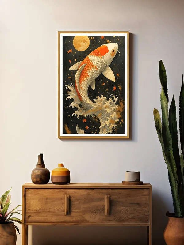 Moonlight_Leap_Koi_Fish_Box_Fiber_Canvas_Painting_Frame_24X36_-_Japanese_Style_Wall_Art_Decor_for_Home_and_Office_GOF24360877
