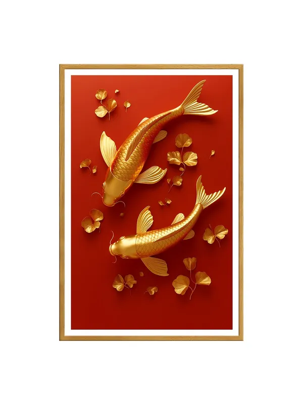Golden_Koi_Fish_Art_-_Box_Fiber_Canvas_Painting_Frame_24x36_|_Feng_Shui_Inspired_Wall_Decor_|_Zen_Harmony_|_Fish_Wall_Art_|_Prosperity_Symbol_GOF24360901