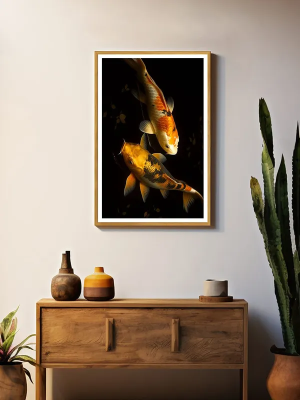 Realistic_Dual_Koi_with_Dramatic_Lighting_|_Box_Fiber_Canvas_Frame_|_24x36_|_Classic_High-Contrast_Fish_Art_GOF24360938