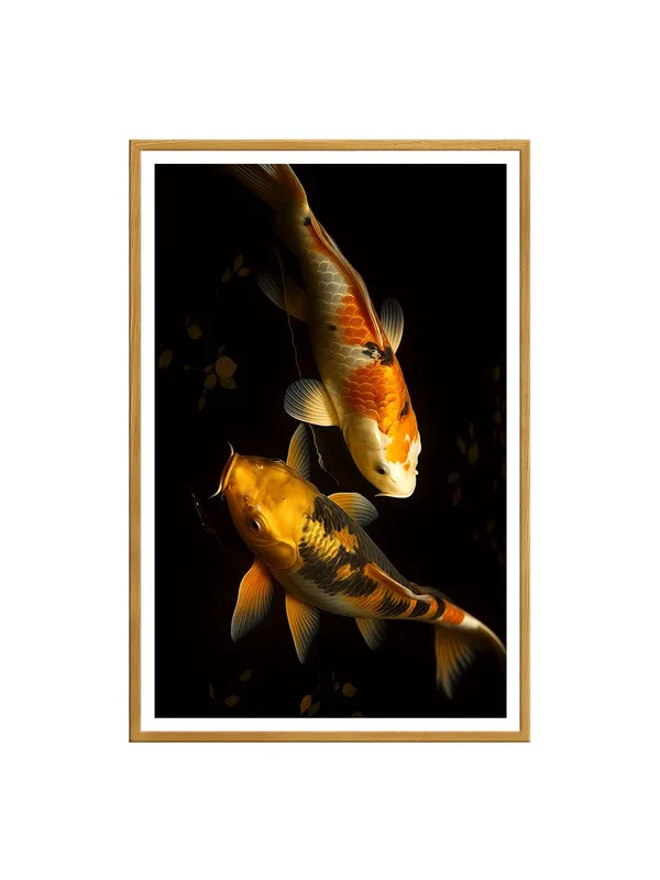 Realistic_Dual_Koi_with_Dramatic_Lighting_|_Box_Fiber_Canvas_Frame_|_24x36_|_Classic_High-Contrast_Fish_Art_GOF24360938
