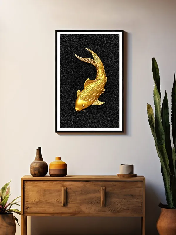Gold_Koi_Fish_on_Black_Canvas_-_24x36_Box_Fiber_Frame_|_Luxury_Minimal_Wall_Art_|_Wealth_Symbol_Artwork_|_Modern_Gold_Decor_BLF24360908