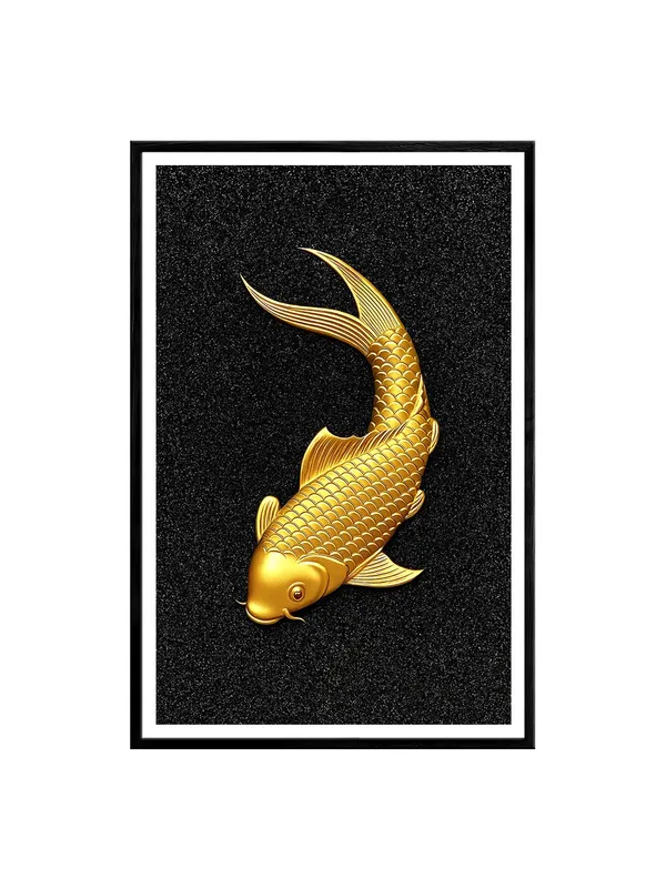 Gold_Koi_Fish_on_Black_Canvas_-_24x36_Box_Fiber_Frame_|_Luxury_Minimal_Wall_Art_|_Wealth_Symbol_Artwork_|_Modern_Gold_Decor_BLF24360908