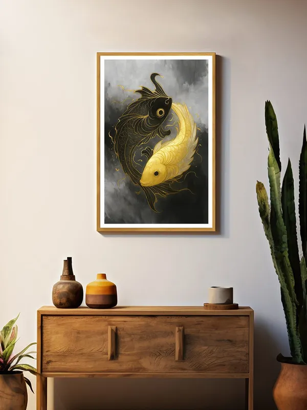 Box_Fiber_Canvas_Painting_Frame_-_Black_&_Gold_Koi_Fish_Yin_Yang_Wall_Art_24x36_|_Zen_Asian_Canvas_Decor_GOF24360847