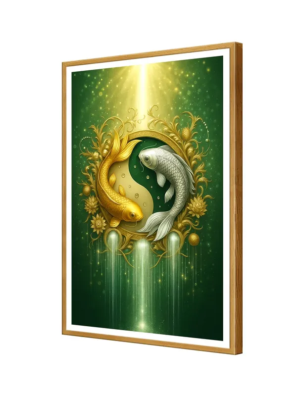 Golden_and_Silver_Koi_Yin-Yang_with_Floral_Glow_|_Box_Fiber_Canvas_Frame_|_24x36_|_Spiritual_Feng_Shui_Art_GOF24360940