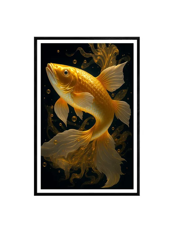 Golden_Betta_Fish_Fantasy_Box_Fiber_Canvas_Painting_Frame_24x36_Inch_-_Decorative_Wall_Art_for_Living_Room_BLF24360894