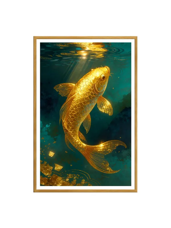 Golden_Koi_Fish_Canvas_-_24x36_Box_Fiber_Frame_|_Underwater_Light_Reflection_Art_|_Prosperity_Wall_Decor_|_Premium_Zen_Artwork_GOF24360911