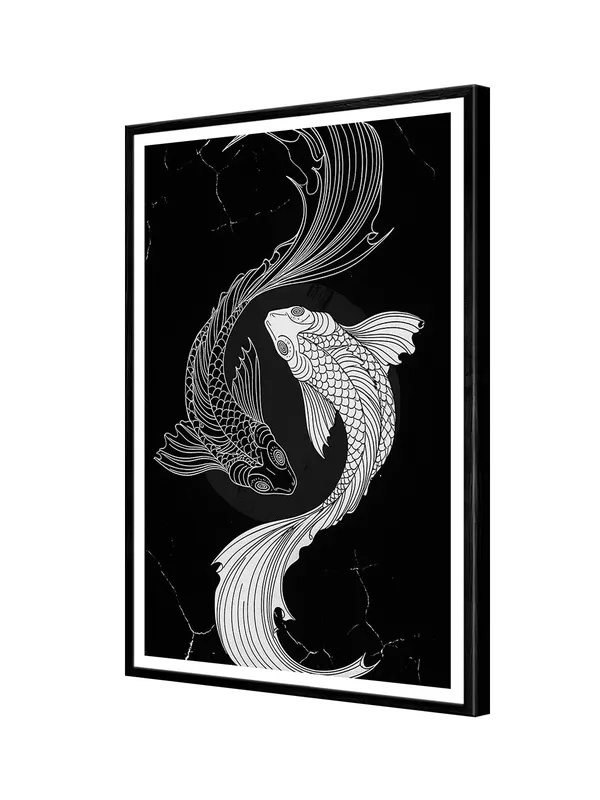 Black_and_White_Koi_Fish_Box_Fiber_Canvas_Painting_Frame_24x36_-_Minimalist_Yin_Yang_Wall_Art_for_Home_Decor_BLF24360893