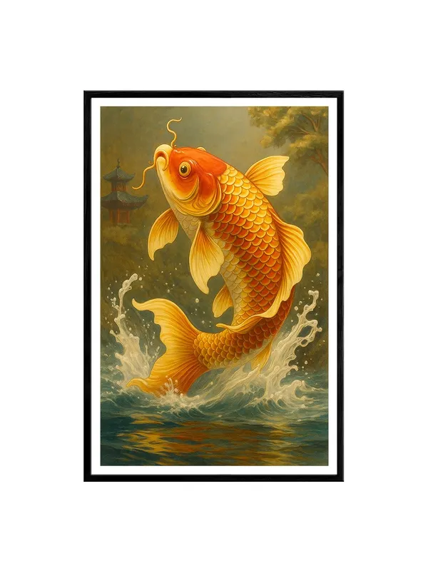 Box_Fiber_Canvas_Painting_Frame_-_Jumping_Koi_Fish_Scene_with_Pagoda_24x36_|_Traditional_Asian_Inspired_Canvas_BLF24360858