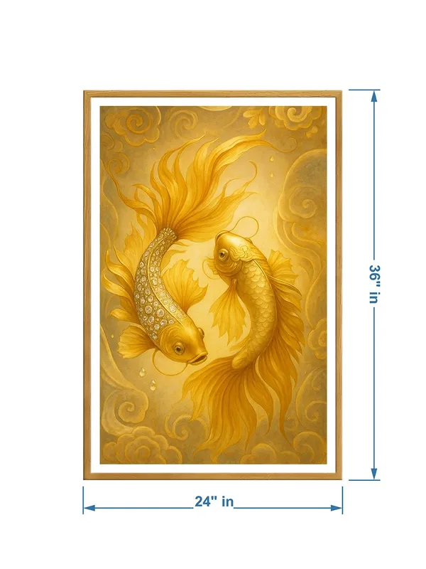Box_Fiber_Canvas_Painting_Frame_-_Ornamental_Golden_Koi_Duo_Wall_Art_24x36_|_Royal_Yellow_Feng_Shui_Fish_Canvas_GOF24360854