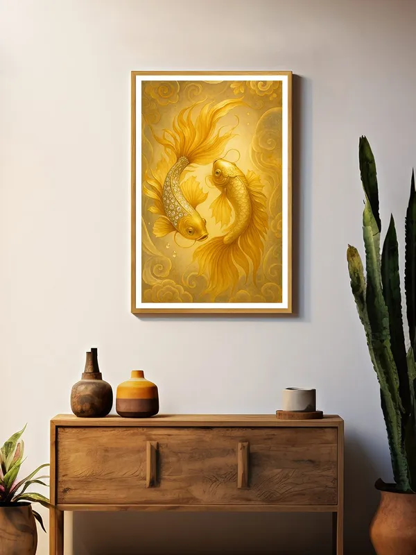 Box_Fiber_Canvas_Painting_Frame_-_Ornamental_Golden_Koi_Duo_Wall_Art_24x36_|_Royal_Yellow_Feng_Shui_Fish_Canvas_GOF24360854