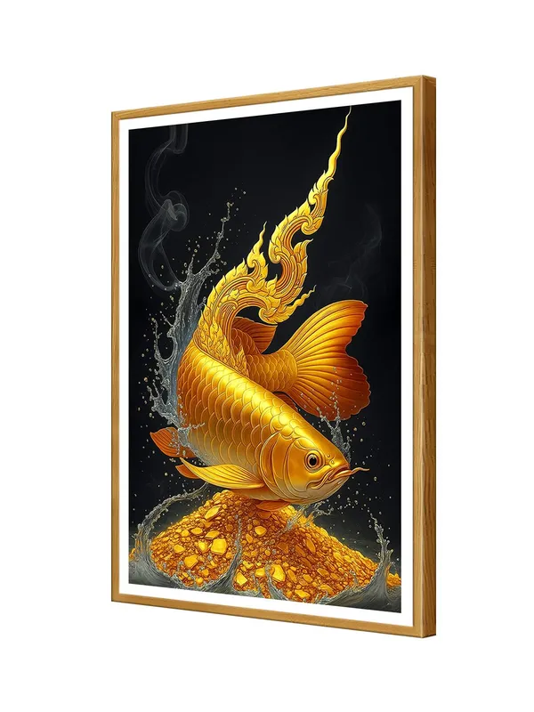 Golden_Arowana_Feng_Shui_Box_Fiber_Canvas_Painting_Frame_-_24x36_Inch_|_Wealth_&_Prosperity_Decorative_Wall_Art_GOF24360897
