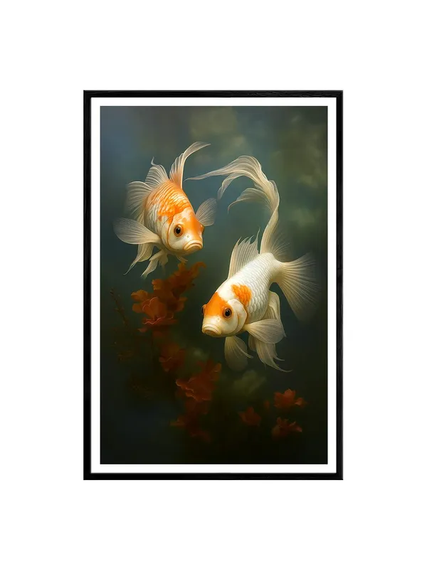 Twin_Koi_Underwater_Canvas_-_24x36_Box_Fiber_Frame_|_Realistic_Goldfish_Duo_|_Calm_Pond_Scene_|_Nature-Inspired_Wall_Art_BLF24360925
