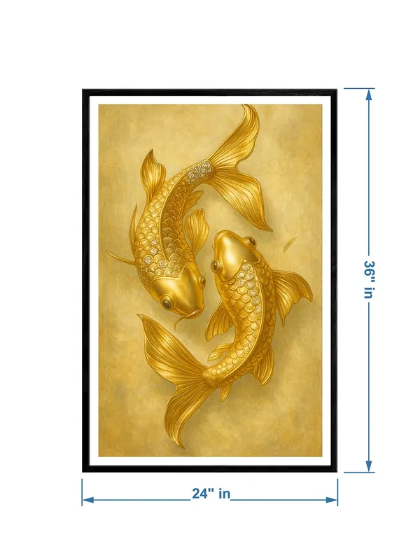 Box_Fiber_Canvas_Painting_Frame_-_Twin_Golden_Koi_Fish_on_Gold_Background_24x36_|_Luxe_Artistic_Canvas_Wall_Art_BLF24360855