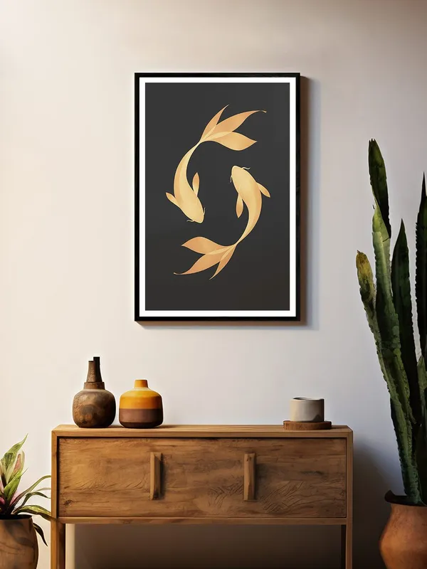 Minimalist_Gold_Koi_on_Black_Canvas_|_Box_Fiber_Canvas_Frame_|_24x36_|_Elegant_Zen_Fish_Wall_Art_BLF24360936