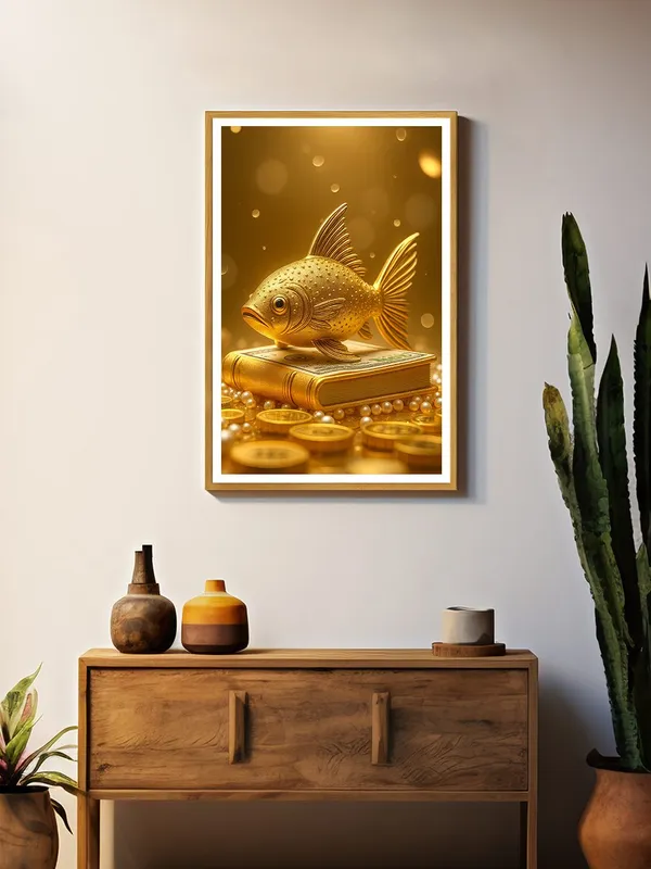 Golden_Fish_with_Coins_Canvas_-_24x36_Box_Fiber_Frame_|_Wealth_Symbol_Art_Print_|_Luxury_Gold_Decor_|_Prosperity_Artwork_GOF24360905