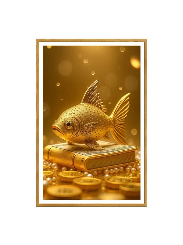 Golden_Fish_with_Coins_Canvas_-_24x36_Box_Fiber_Frame_|_Wealth_Symbol_Art_Print_|_Luxury_Gold_Decor_|_Prosperity_Artwork_GOF24360905