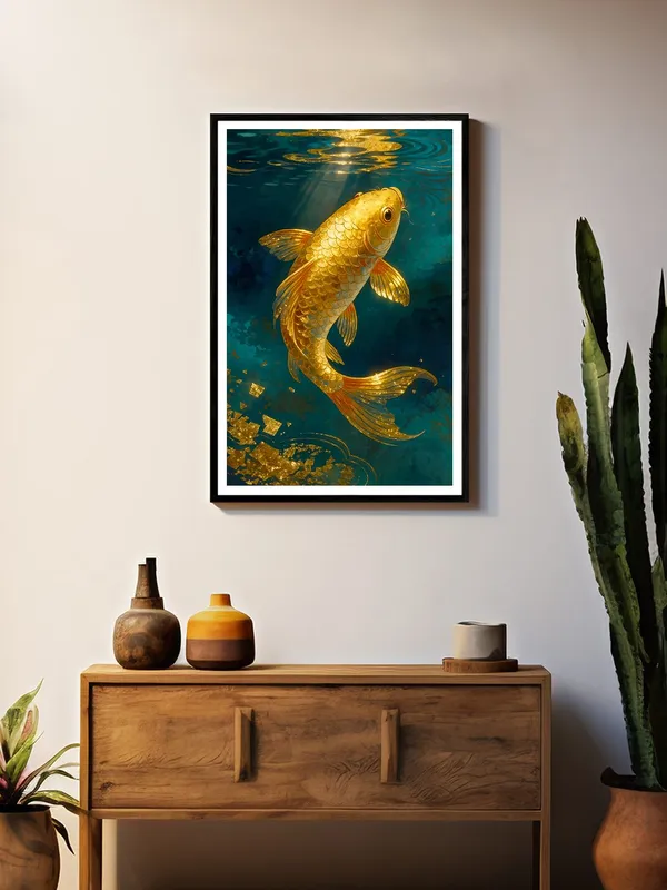 Golden_Koi_Fish_Underwater_Scene_-_24x36_Box_Fiber_Canvas_|_Sunlight_Glow_&_Ripple_Effect_Art_|_Prosperity_Symbolism_Decor_BLF24360909