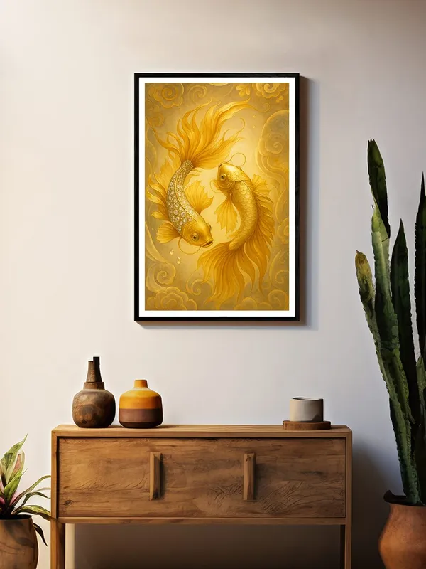 Box_Fiber_Canvas_Painting_Frame_-_Ornamental_Golden_Koi_Duo_Wall_Art_24x36_|_Royal_Yellow_Feng_Shui_Fish_Canvas_BLF24360854