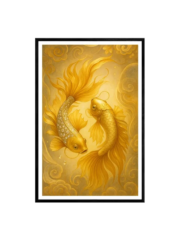 Box_Fiber_Canvas_Painting_Frame_-_Ornamental_Golden_Koi_Duo_Wall_Art_24x36_|_Royal_Yellow_Feng_Shui_Fish_Canvas_BLF24360854